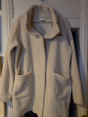 Columbia Cream Teddy Fleece Jacket